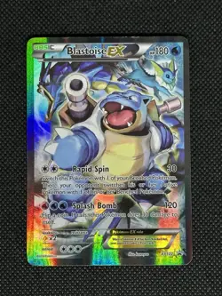 Pokemon TCG Blastoise EX Promo Holo Rare Card XY122 - Image 1