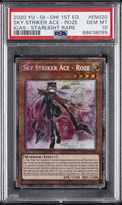 2020 YU-GI-OH! IGNITION ASSAULT #EN020 SKY STRIKER ACE - ROZE PSA 10 - Image 1