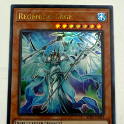 Yugioh! Regenesis Sage ALIN-EN014 Ultra Rare 1st Ed English NM / M Free Shipping - Image 3