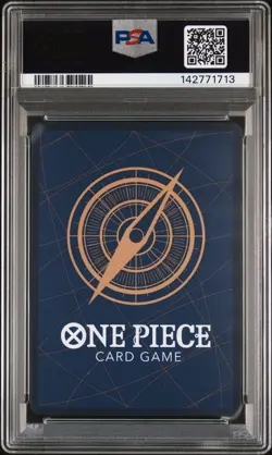 2025 ONE PIECE JPN OP14-THE AZURE SEA'S SEVEN 3RD ANNIV-GOLD #051 BUGGY PSA 10 - Image 2