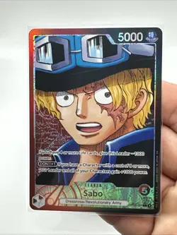Sabo (004) (Alternate Art) OP13-004 Foil | Carrying On His Will | NM/MT ENG - Image 2