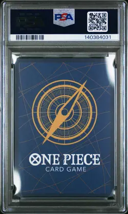 2022 ONE PIECE JPN OP01-ROMANCE DAWN MANGA ALTERNATE ART #120 SHANKS PSA 10 - Image 2