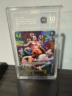 One Piece Enel Special Alternate Art Op05-100 TAG 10 Japanese - Image 1