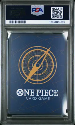 2025 ONE PIECE JPN OP13-CARRYING ON HIS WILL 3RD ANNIV-SILVER #004 SHANKS PSA 10 - Image 2
