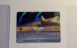 PRIDE LANDS - PRIDE ROCK *Enchanted* Disney Lorcana Into the Inklands #207/204 - Image 1