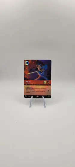 Disney Lorcana TCG: Mulan - Standing Her Ground (Epic) 215/204 Foil NM - Image 2