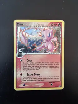 INVERTED POKEBALL Mew Delta Species Holo Rare 003/017 POP English TCG Card - Image 1