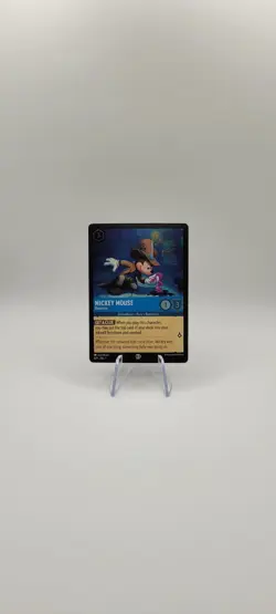 Disney Lorcana TCG: Mickey Mouse 8/P1 Detective LEAGUE PROMO 8 Card NM - Image 2