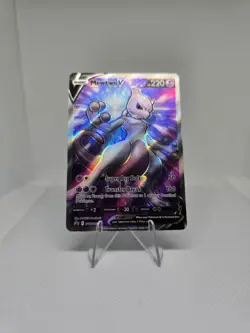 Pokemon Card TCG - Mewtwo V SWSH229 Black Star Promo Sword & Shield Promos NM - Image 1