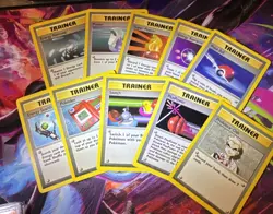 Pokemon Trainer Cards (Lot of 10) Base Set, Jungle, Fossil No Duplicates LP 🔥🔥 - Image 1