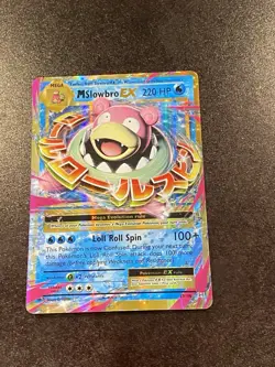 Pokemon M Slowbro EX 27/108 Evolutions Ultra Rare Holo Card NM Condition PWE - Image 1