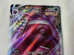 Gengar VMAX Fusion Single Strike 157/264 Pokemon Card (2021) - Image 3