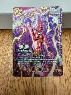 Dragon Ball Super Card Game Majin Buu : Kid Championship 2023-2024 Holo - Image 1