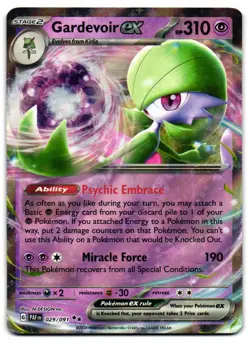 Gardevoir ex 029/091 - Paldean Fates Double Rare Pokemon TCG - NM Card - Image 1