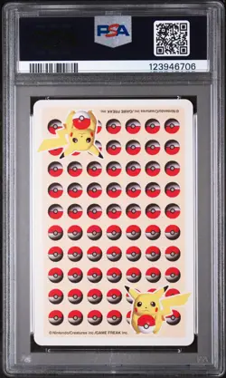 1998 POKEMON STADIUM YELLOW VERSION PLAYING CARDS ACE OF DIAMONDS CLEFAIRY PSA 9 - Image 2