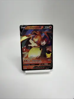 Lance's Charizard V SWSH133 Sword & Shield Black Star Promo Holo Pokemon Card NM - Image 1