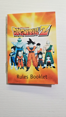 Dragonball Z Ani-mayhem CCG set 2 Rule Book and chit card - Image 1