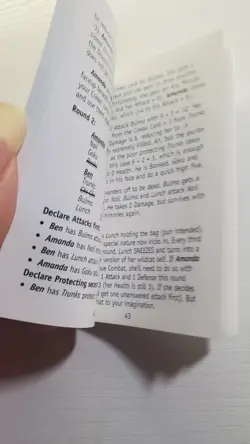 Dragonball Z Ani-mayhem CCG set 2 Rule Book and chit card - Image 4