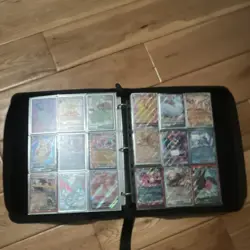Pokemon TCG Card Lot Binder Mew Pikachu Charizard Holo Rare Standard Cards - Image 3
