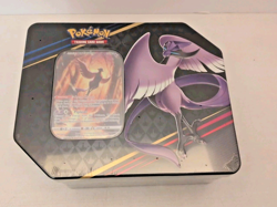 Crown Zenith Galarian Articuno Tin 5 Booster Packs Pokemon Cards TCG NEW Sealed - Image 1