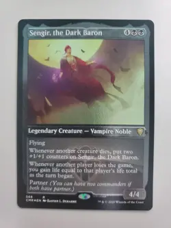 MTG Sengir, the Dark Baron Commander Legends Etched Foil Rare - Image 1