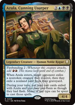 Azula, Cunning Usurper #208 Magic Avatar: The Last Airbender - Image 1