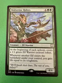 Wolverine Riders 14 Regular - MTG KHC - M/NM Unplayed FAST2SHIP - Image 1