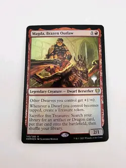 Magda, Brazen Outlaw Promo Pack: Kaldheim • Foil MTG - Image 1