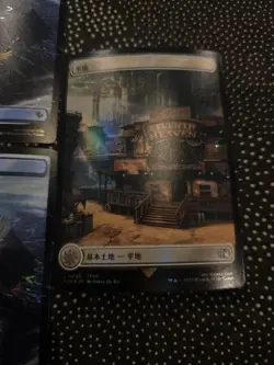 Magic: The Gathering Foil Japanese FFVII Land Lot 9x HOLO FOOTPRINT FOIL 🔥 - Image 4
