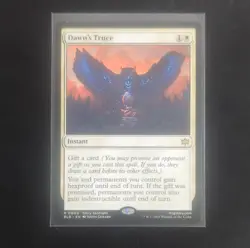 Dawn's Truce Bloomburrow Rare Instant White - Image 1
