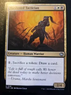 Hardened Tactician 0191 Uncommon Tarkir: Dragonstorm Magic: The Gathering - Image 1