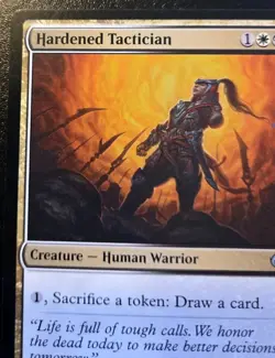 Hardened Tactician 0191 Uncommon Tarkir: Dragonstorm Magic: The Gathering - Image 2