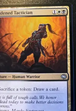 Hardened Tactician 0191 Uncommon Tarkir: Dragonstorm Magic: The Gathering - Image 3