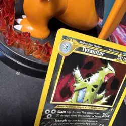 Tyranitar 12/75 Holo Rare - Neo Discovery - Pokemon TCG 2001 Vintage - Image 2