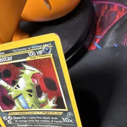 Tyranitar 12/75 Holo Rare - Neo Discovery - Pokemon TCG 2001 Vintage - Image 3