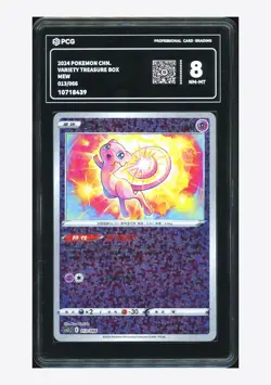 Pokemon PCG 8 Mew Reverse Holo 2024 013/066 CSZC S.Chinese - Image 1