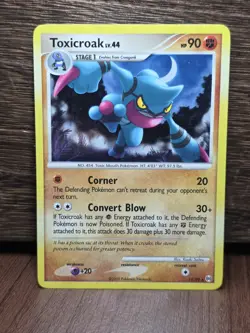 Toxicroak 11/99 Holo Rare Platinum Arceus Pokemon TCG 2009 LP - Image 1