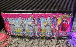18x Fusion Strike Sleeved Booster Packs Half Booster Box Sword Shield Pokemon 🔥 - Image 3