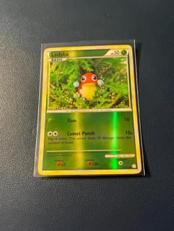 Pokemon TCG - Ledyba 71/123 Heartgold & Soulsilver Reverse Holo - LP - Image 1