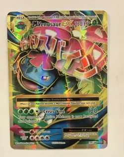 Pokemon M Venusaur EX Full Art Ultra Rare 100/108 Evolutions 230HP Holo - Image 1