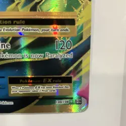 Pokemon M Venusaur EX Full Art Ultra Rare 100/108 Evolutions 230HP Holo - Image 5