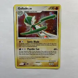 Gallade 6/132 Secret Wonders Pokemon - Holo Rare Swirl Lightly Played - LP/MP/C - Image 1