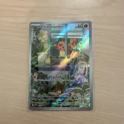 MINTY * POKEMON S&V OBSIDIAN FLAMES ETB PROMO #44 CHARMANDER ILLUSTRATION RARE - Image 1