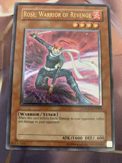 Yugioh Rose, Warrior Of Revenge Ultimate Rare LP CSOC-EN000 - Image 1