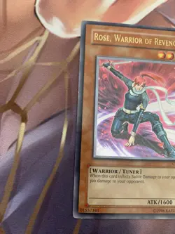Yugioh Rose, Warrior Of Revenge Ultimate Rare LP CSOC-EN000 - Image 3