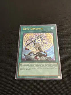Yugioh Ketu Dracotail (UTR) OP29-EN003 Ultimate Rare OTS 29 Tournament Pack VLP - Image 1