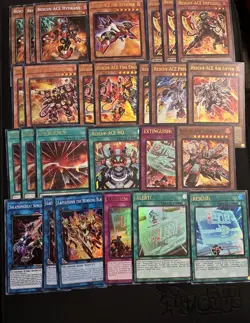 Yugioh Complete Rescue-ACE Deck Core Ultra Rare Air/Impulse/Hydrant Near Mint NM - Image 1