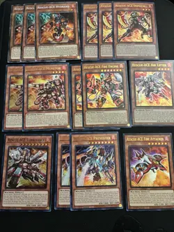 Yugioh Complete Rescue-ACE Deck Core Ultra Rare Air/Impulse/Hydrant Near Mint NM - Image 2