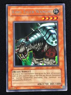 Yugioh King Tiger Wanghu PGD-004 Rare (MP) - Image 1