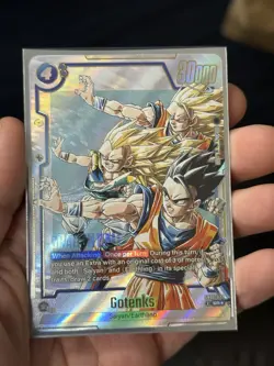Bandai Dragon Ball Super Card Game Gotenks SR Foil SB02-022 Card Stock English - Image 1